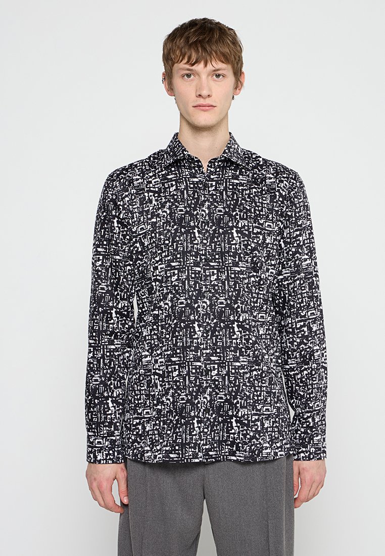 Olymp Overhemd zwart