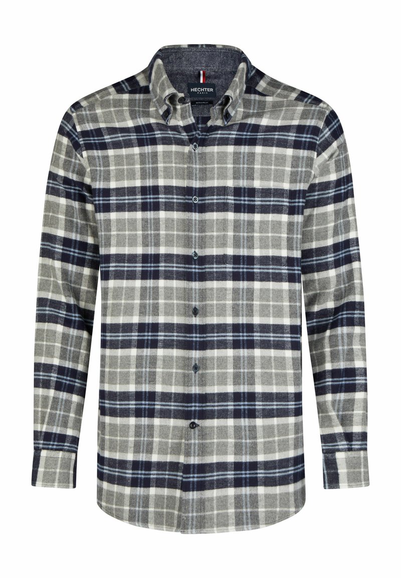 Hechter Paris Overhemd donkerblauw