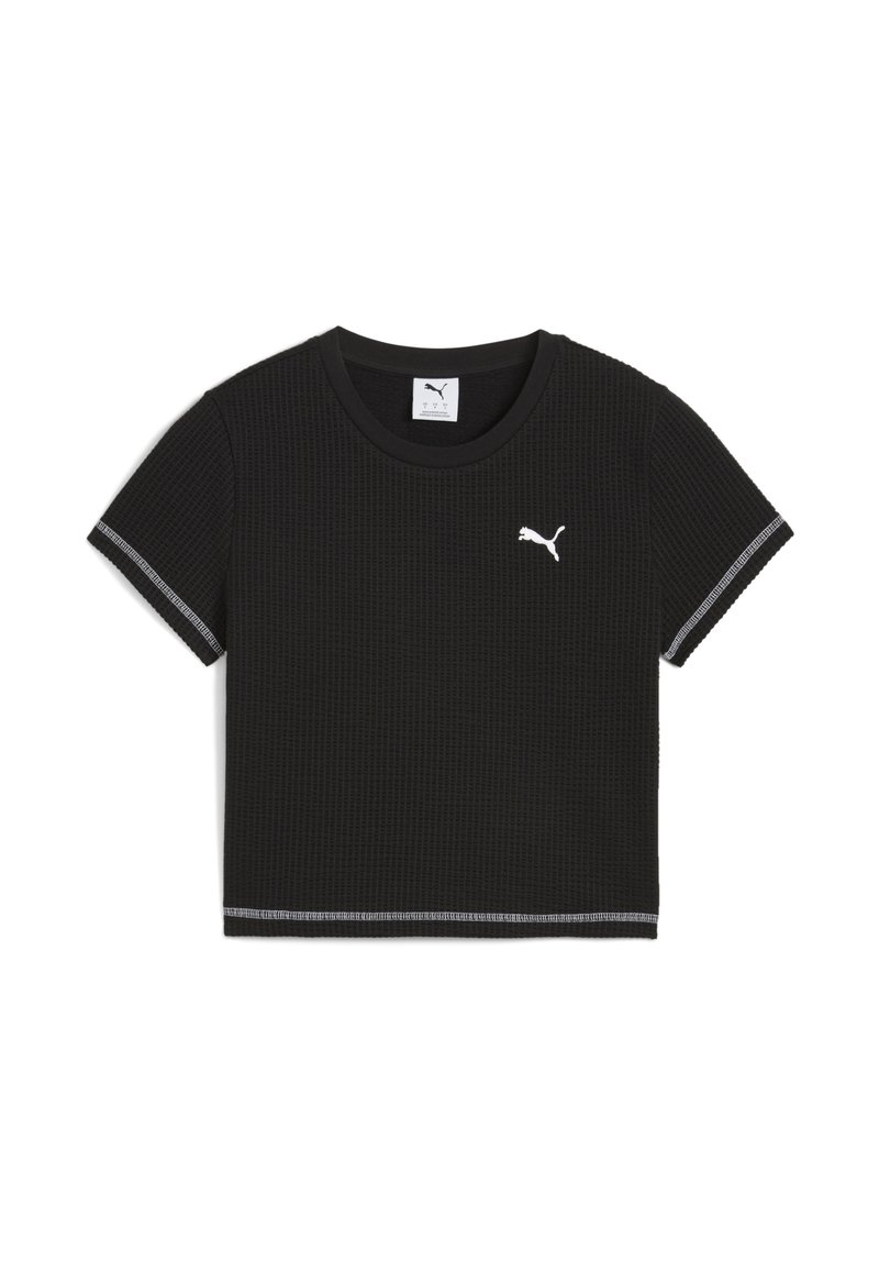 Puma T-shirt basic zwart
