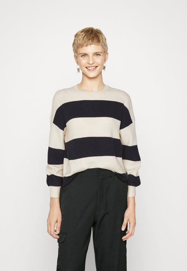 ONLATIA STRIPE - Strickpullover