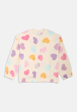 Lindex JACKET - Fleecejakke - white/multi-coloured