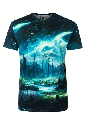 AURORA FOREST - Print T-shirt - green