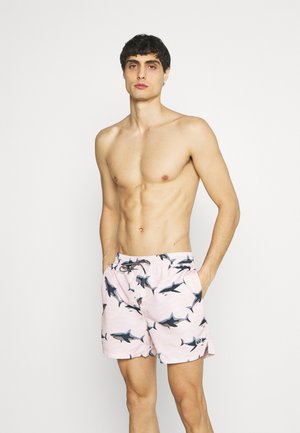 JJIBALI JJSWIM SEA ANIMAL - Zwemshorts - pink dogwood
