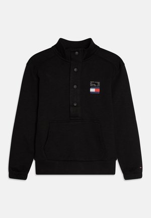 FLAG HIGH NECK - Sweater - black