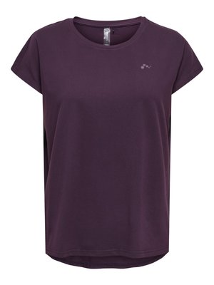 ONLY Play, ONPAUBREE LIFE ON SS BAT LOOSE TEE NOOS - T-shirt basique - plum perfect