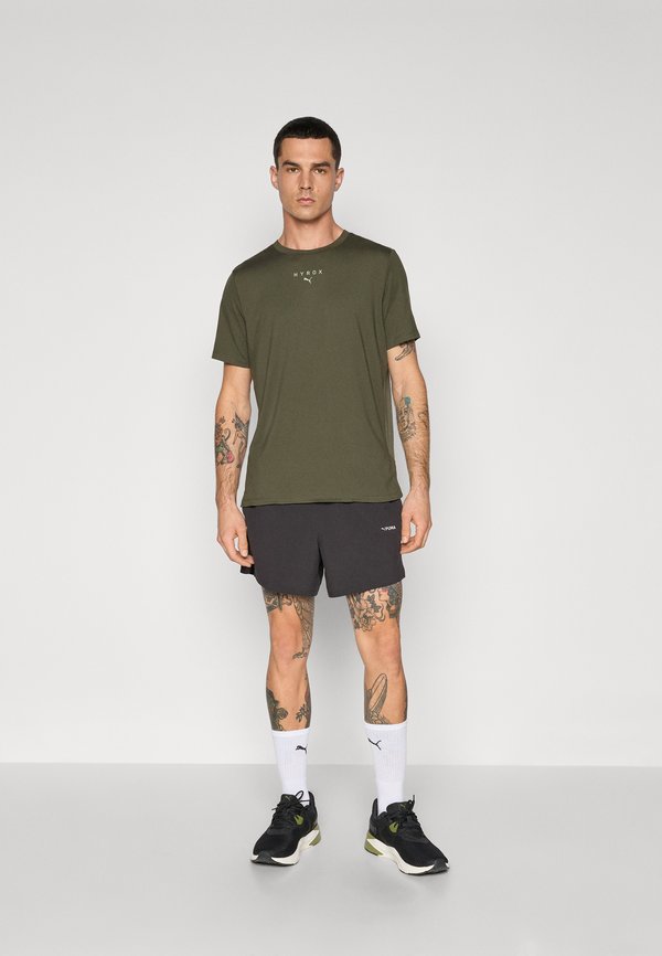 HYROX THERMOADAPT - Sports T-shirt - dark olive3