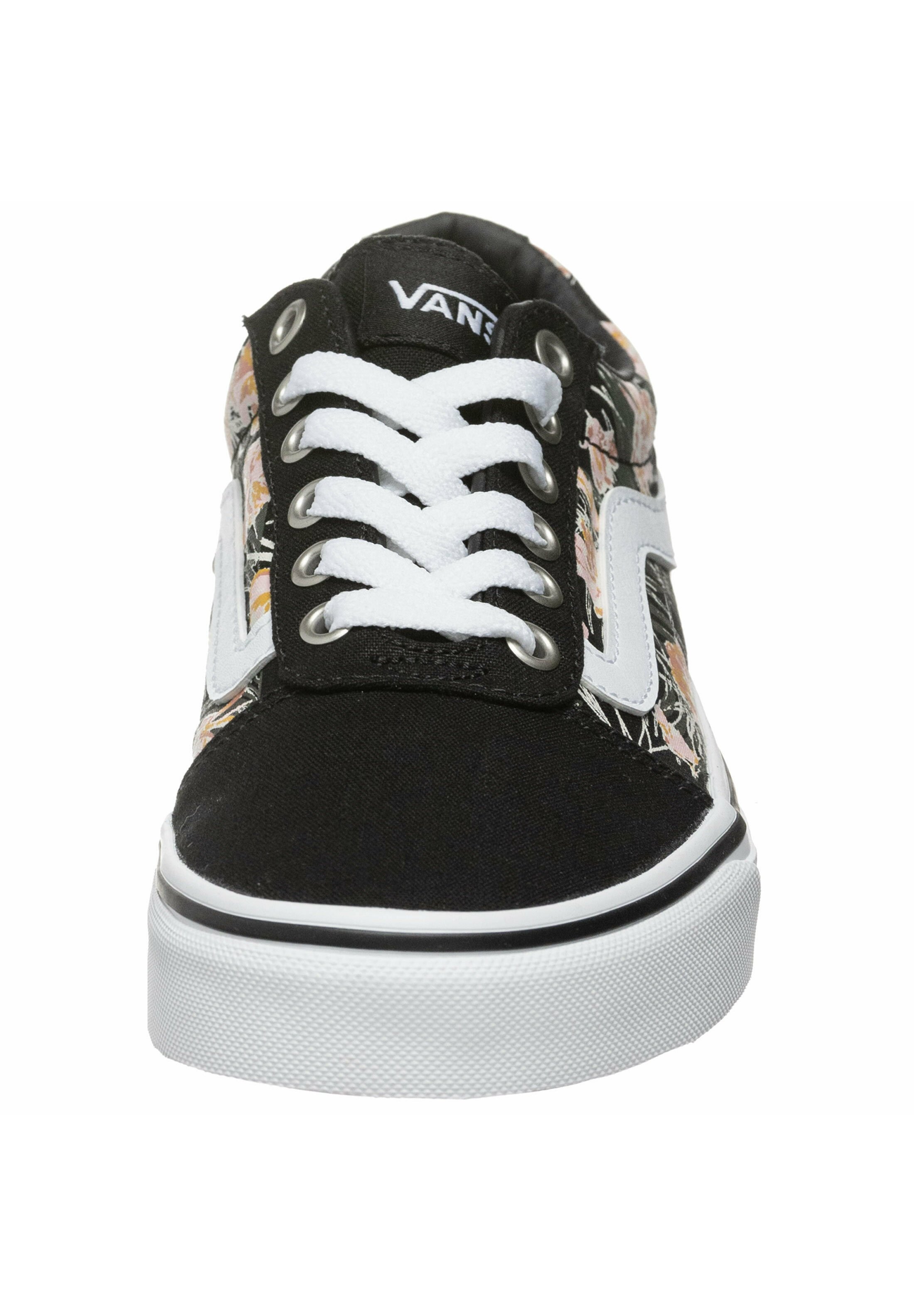 pattern changing vans flowers