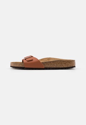 Birkenstock MADRID BF NARROW - Chaussons - ginger brown