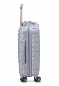 Delsey Paris SHADOW 5.0 SLIM 4-ROLLEN KABINENTROLLEY 55 CM - Valise à roulettes - platin