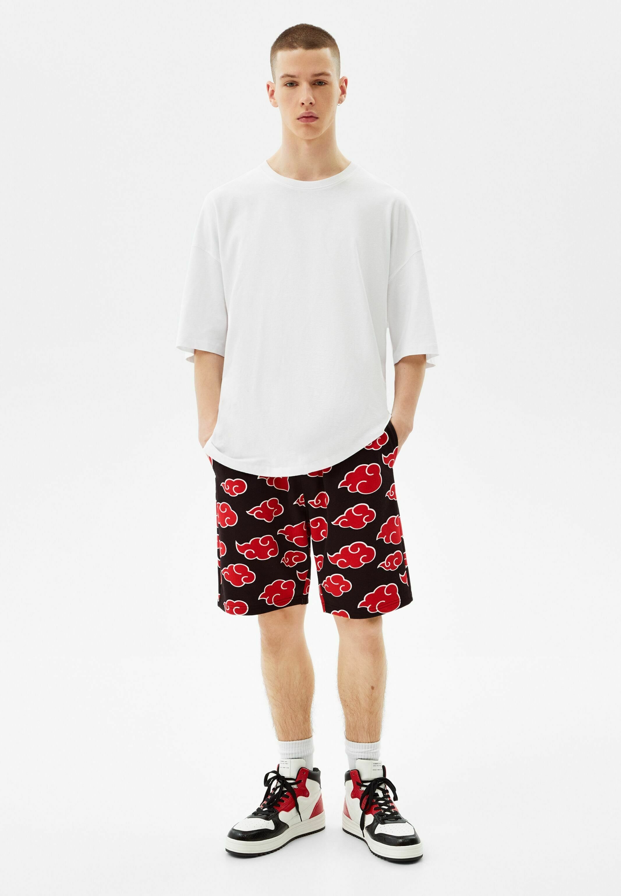 Bershka Shorts - black/nero - Zalando.it
