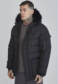 SIKSILK - Winter jacket - black Thumbnail Image 1