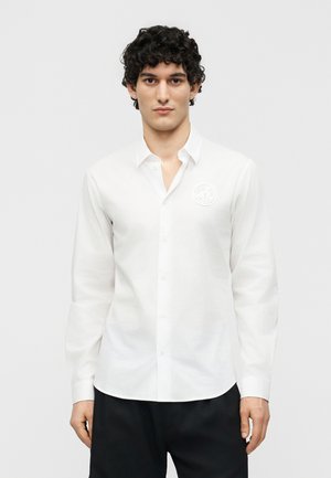 PATCH EMBLEM - Košeľa - white/golden-coloured