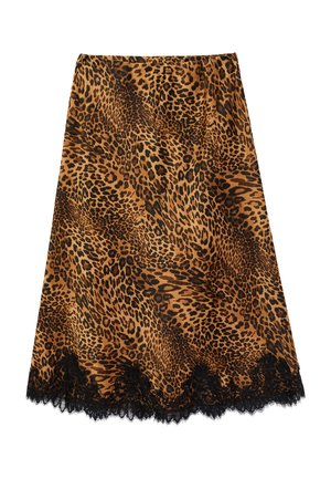 Koton, LEOPARD PATTERNED - A-Linien-Rock - black