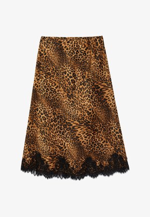 Koton, LEOPARD PATTERNED - A-Linien-Rock - black