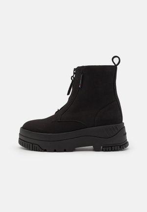 Bottines à plateau - black