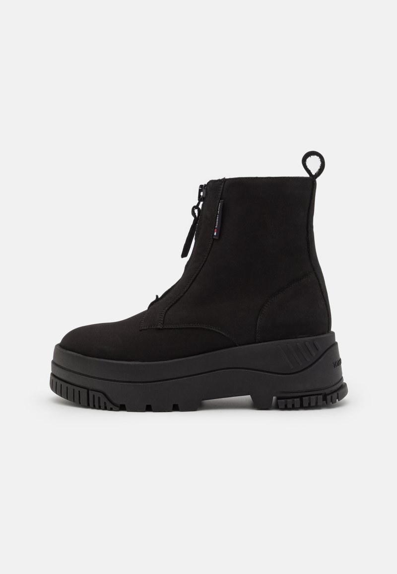 Tommy Jeans Botines con plataforma - black
