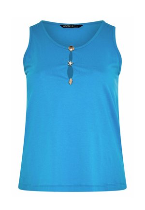 Yours Clothing, PLUS SIZE VESTS & CAMIS - Top - blue