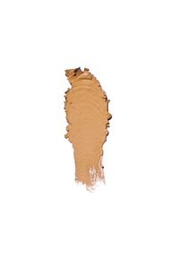 Flytande foundation med en varm beige nyans, slät textur med en matt finish, som visar en subtil lyster och en krämig konsistens.
