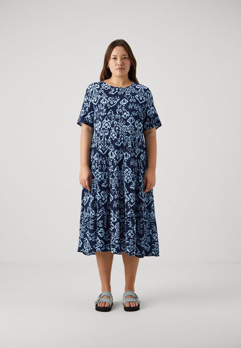 Only Carmakoma slip dress nude main image 1