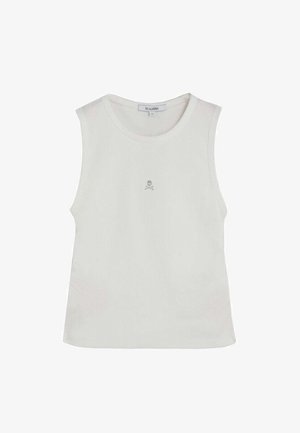 Scalpers, SCALPERS TANK SKULL TEE - Top - white