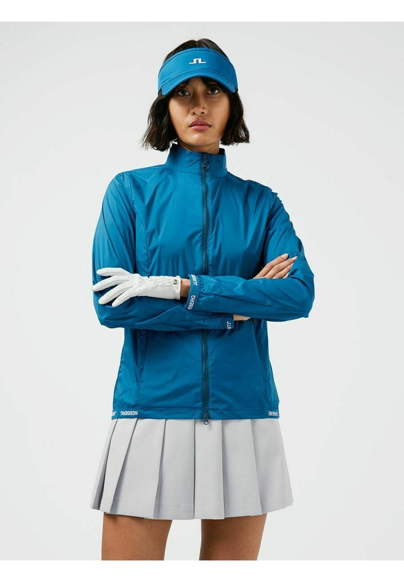 J.LINDEBERG TENLEY GOLF JACKET Veste imperméable moroccan blue/bleu
