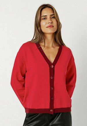 TONI Strickjacke - red