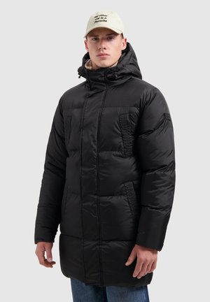 REGULAR FIT - Wintermantel - black