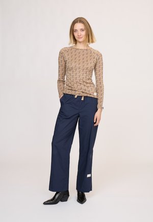 SIGGIEOM - Ilgarankovis viršutinės dalies drabužis - print walnut brown