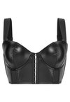 PETITE FLEUR GOLD BY LASCANA LONG WIRE BRA - Underwired bra - black