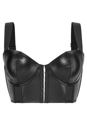 LASCANA PETITE FLEUR GOLD LONG WIRE BRA - Biustonosz z fiszbiną