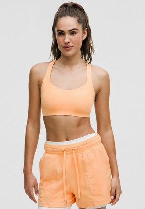 lululemon STRAPPY  - Light support sports bra - rock melon