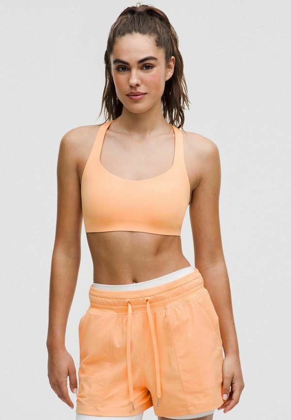 STRAPPY  - Sport-BH mit leichter Stützkraft - rock melon