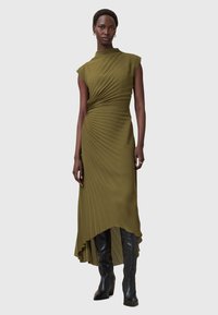 AllSaints RAYANNA - Maxi-jurk - fango green