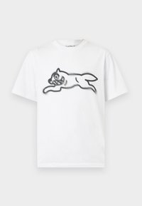 SPRAY PAINT RUNNING DOG - T-shirt con stampa - white