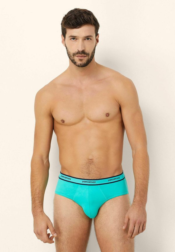 NEW FASHION - Slip - turquoise plain