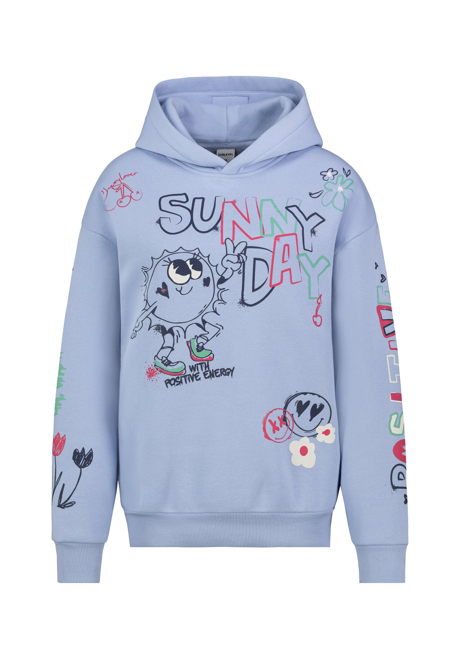 Sublevel Sweatjacke Backprint Eight2nine Damen Sweatjacke