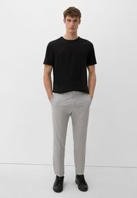 s.Oliver AUS MIX - Anzughose - taubengrau