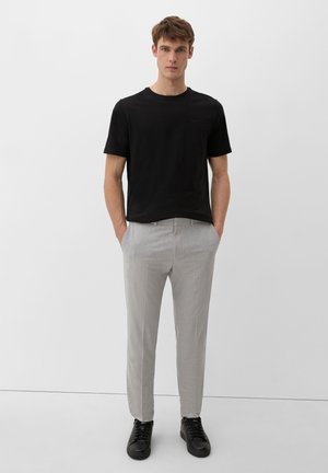 s.Oliver AUS MIX - Anzughose - taubengrau