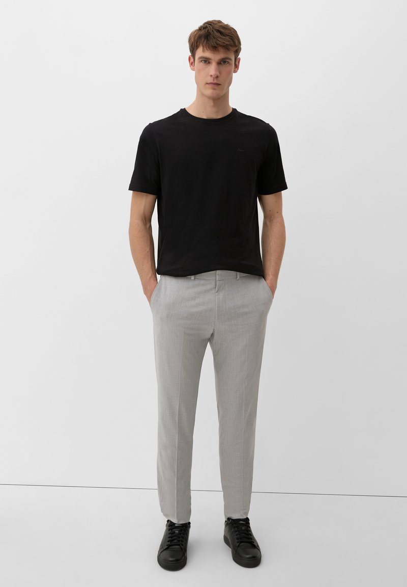 s.Oliver AUS MIX - Anzughose - taubengrau