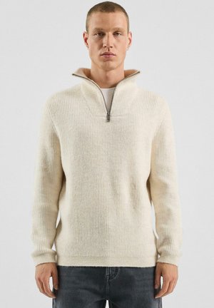 PULLOVER - Strickpullover - creme