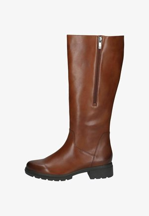 Caprice, STIEFEL - Plateaulaarzen - cognac nappa