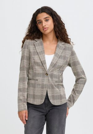 MANSE CHECK - Blazer - natural black check