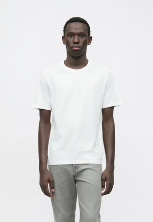 Jack & Jones JJEORGANIC TEE O NECK 5 PACK - Paprasti marškinėliai - black/white