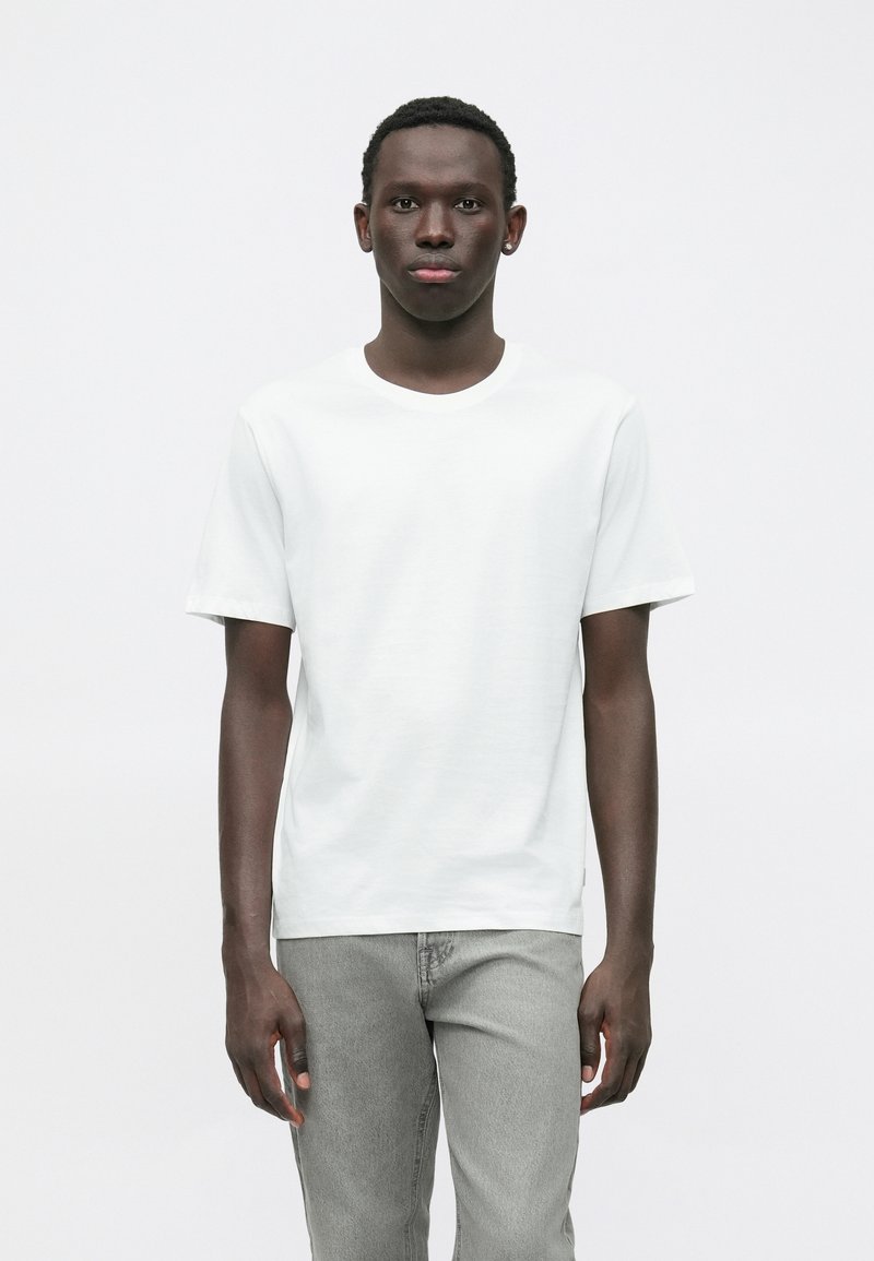 Jack & Jones JJEORGANIC TEE O NECK 5 PACK - Pamata T-krekls - black/white