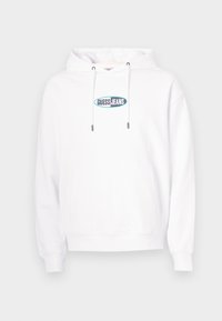SMALL LOGO HOODIE - Mikina - pure white