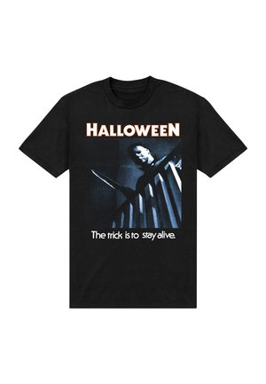 Henry Tiger, HALLOWEEN TRICK TO STAY ALIVE GRAPHIC - T-Shirt print - black