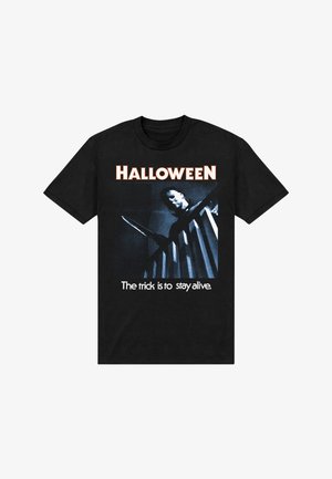 Henry Tiger, HALLOWEEN TRICK TO STAY ALIVE GRAPHIC - T-Shirt print - black