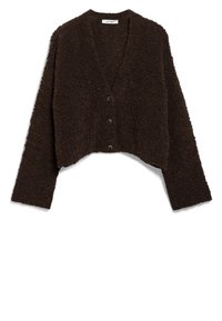 KRISTAL - Gilet - dark brown