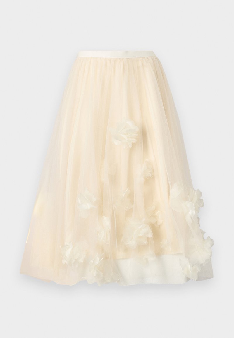 Ida Sjöstedt FLAWLESS ROSE SKIRT - A-vonalú szoknya - cream white ...
