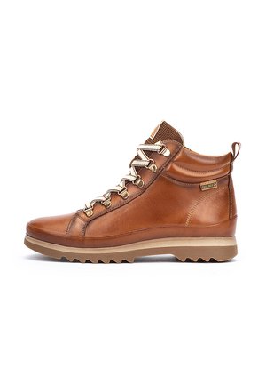 VIGO - Lace-up ankle boots - marrón